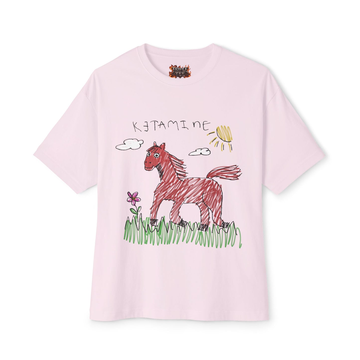 'KETAMINE' Sketchy Horse T-Shirt