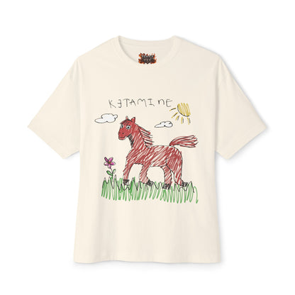 'KETAMINE' Sketchy Horse T-Shirt